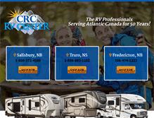 Tablet Screenshot of crcrv.ca